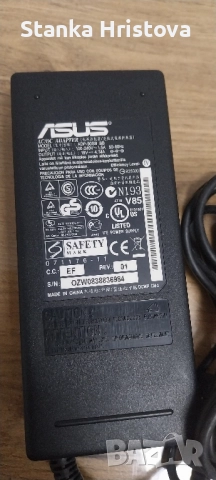 Оригинално зарядно Asus 19v 4,74A. , снимка 2 - Друга електроника - 52514488