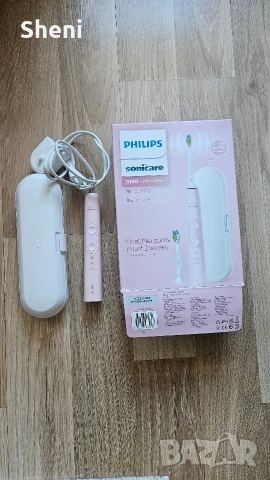 3 бр. нови глави, зарядно, кутия и четка за части Philips Sonicare 5100, снимка 14 - Други - 53165220