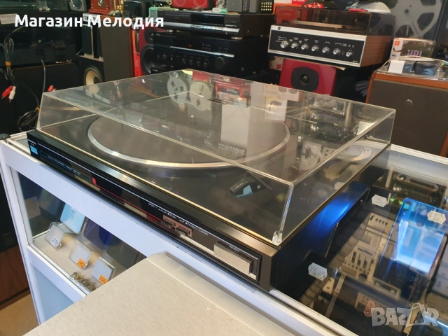 💽📻📀🎶 Грамофон SANYO TP 477 В отлично техническо и визуално състояние., снимка 4 - Грамофони - 37806406