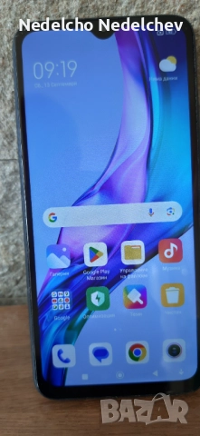 Смартфон Redmi 9 32GB/ 3,5 GB , 6,54"дисплей, Андроид 12