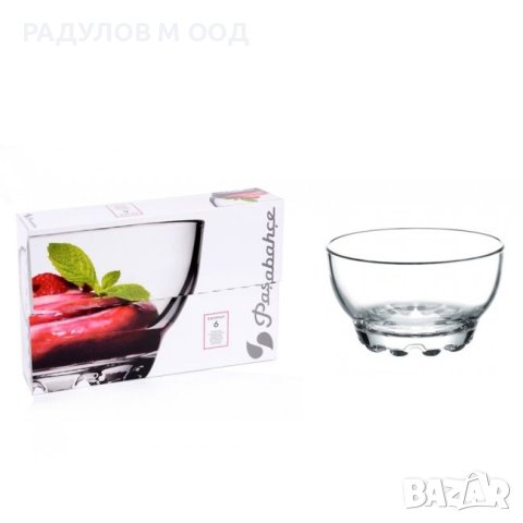 Купичка стъкло Pasabahce Karaman 6-ца, снимка 1 - Сервизи - 44430293