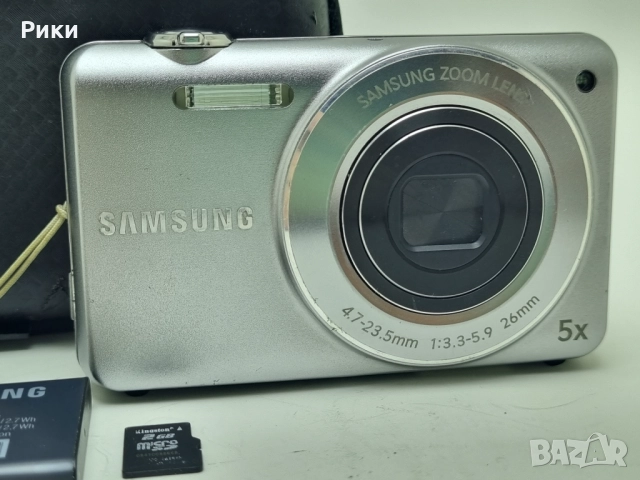 Samsung Digital Camera ST93 16.1MP Silver, снимка 2 - Фотоапарати - 52941547