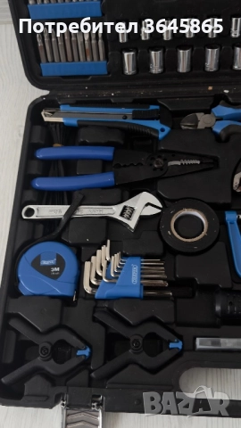 Комплект ръчни инструменти за автомобилна употреба Draper, 138 части, снимка 2 - Куфари с инструменти - 52592873