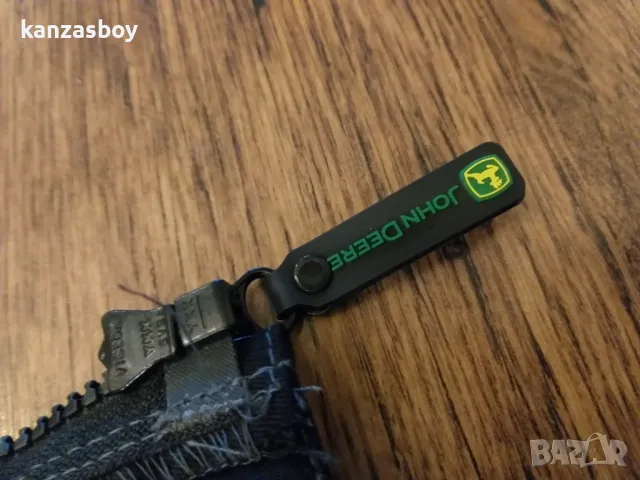 john deere - мъжко работно яке КАТО НОВО L, снимка 8 - Якета - 48935683