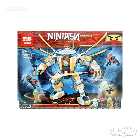 Конструктор Ninja Супер робот LEDUO, 527 части 202224