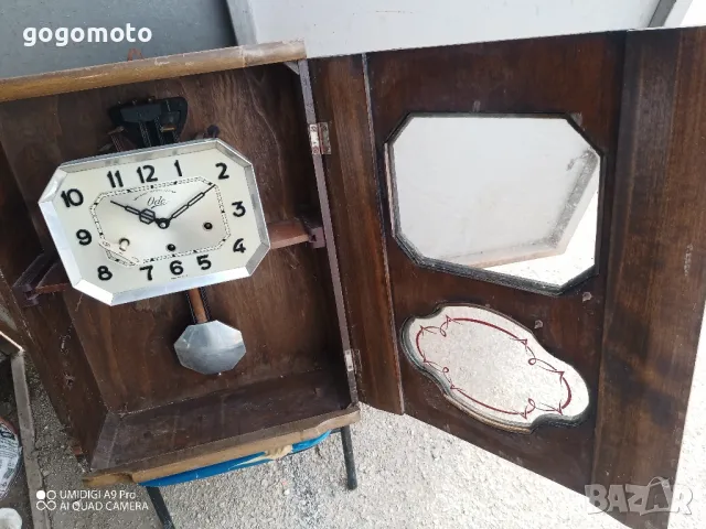 Стар рядък френски часовник, маховик, на повече от 100 години , снимка 12 - Антикварни и старинни предмети - 49582389