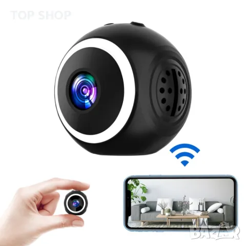 Mini WiFi  Camera 1080P HD X11, снимка 9 - Камери - 48638525