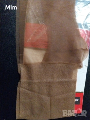  Резервирани Чорапи в цвят телесен за жартиери , снимка 3 - Бельо - 52745701