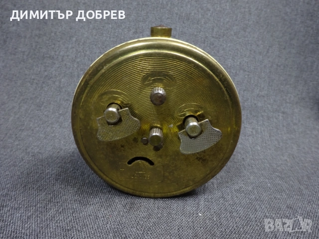 СТАР РЕТРО СОЦ МЕХАНИЧЕН ЧАСОВНИК БУДИЛНИК UMF RUHLA DDR, снимка 5 - Антикварни и старинни предмети - 54113508