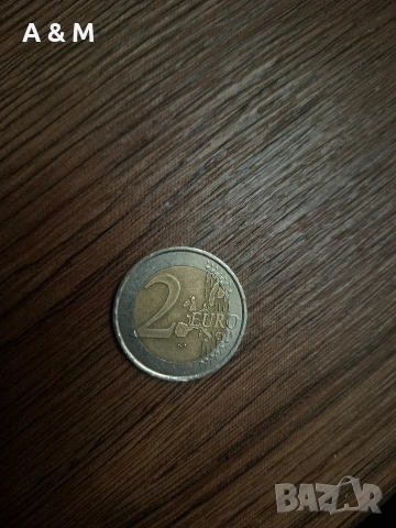 много рядка монета от 2 евро, снимка 2 - Нумизматика и бонистика - 53263339