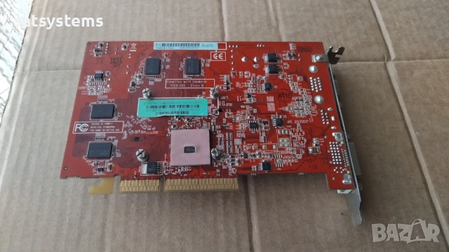Видео карта ATi Radeon Asus X1650 Pro 512MB GDDR2 128bit AGP, снимка 7 - Видеокарти - 53928304