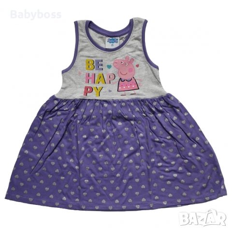 Детска рокля Прасенцето Пепа, снимка 2 - Детски рокли и поли - 39847310