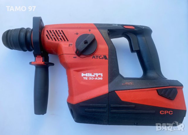 Hilti TE 30-A36 ATC - Акумулаторен перфоратор 2x36V 6.0Ah , снимка 3 - Перфоратори - 38097881