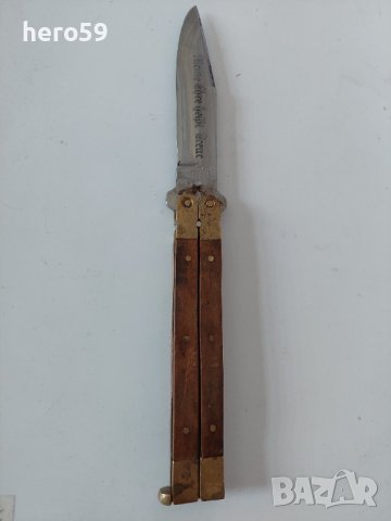 WWII German Waffen SS  butterfly knife,нож пеперуда/кинжал,щик сабя,кортик/, снимка 2 - Ножове - 36691193