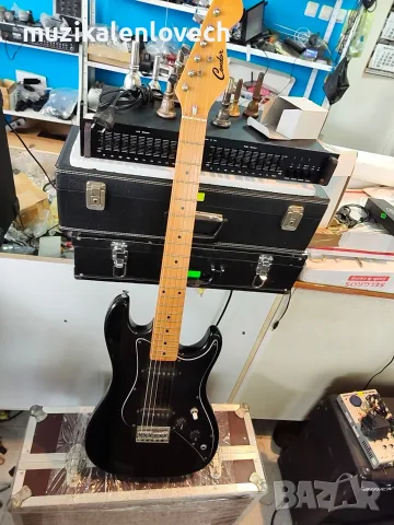 Ел. Китара Vintage Condor EG72B Stratocaster – 1972 Strat Japan копие, maple neck, снимка 4 - Китари - 55720764