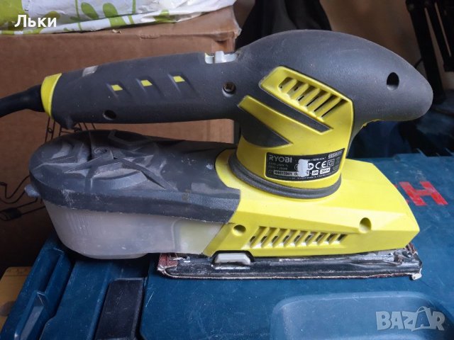 Виброшлайф Bosch и риоби, снимка 2 - Други машини и части - 17567118