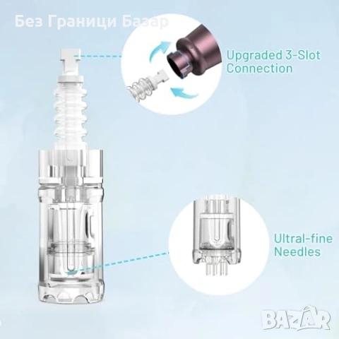 Нови 10 броя 12-пинови накрайници за Dr.Pen A10 микронидлинг писалка, снимка 2 - Други - 53914164