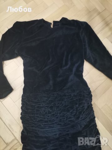 Елегантна рокля кадифе, снимка 4 - Рокли - 39149642