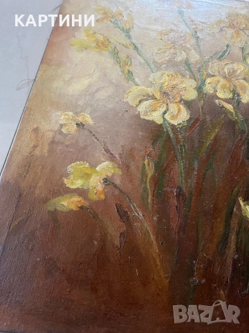Майсторска картина - Цветя, снимка 2 - Картини - 51757751