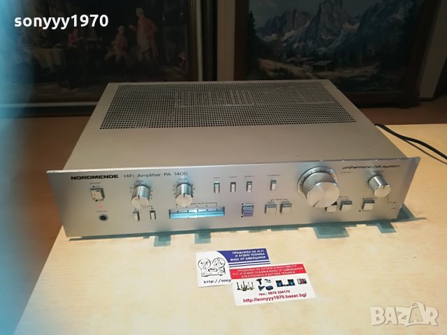 nordmende pa1400 hifi stereo ampli-450w-внос switzerland, снимка 9 - Ресийвъри, усилватели, смесителни пултове - 29684225