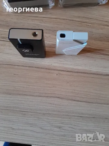 метална табакера и метална запалка Давидоф, снимка 2 - Запалки - 49503479