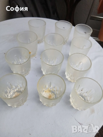 чаши стъклени 18 броя за алкохол, снимка 2 - Чаши - 52352372