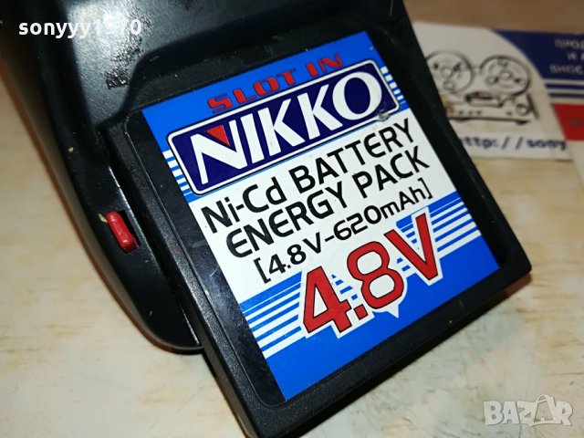 nikko charger+battery pack-внос france 0908211148, снимка 5 - Електрически играчки - 33763698