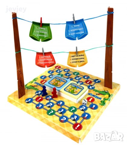 детска игра Крокодил прани гащи, снимка 2 - Образователни игри - 40785156