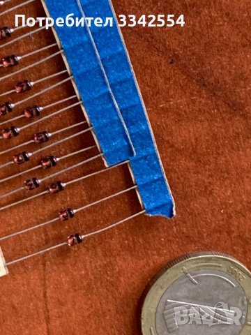 ЕЛЕКТРОНИКА ЕЛЕКТРОННИ ЕЛЕМЕНТИ РЕЗИСТОРИ И ДИОДИ, снимка 9 - Друга електроника - 50835797