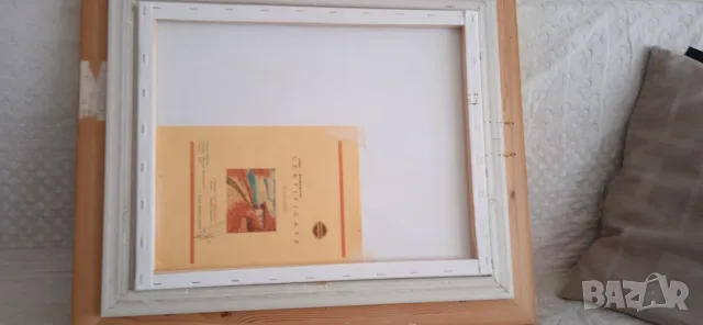 Картина платно, масло със златен варак,подписана, снимка 4 - Картини - 56127194