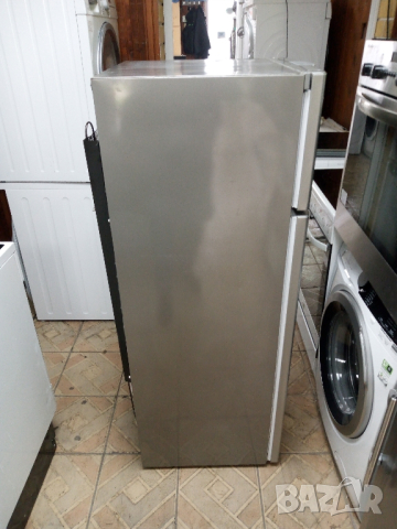 Сив хладилник с горна камера Indesit  2 години гаранция!, снимка 7 - Хладилници - 44756114