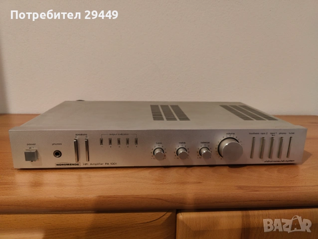 NORDMENDE PA-1001 Philharmonic, снимка 2 - Ресийвъри, усилватели, смесителни пултове - 53283912
