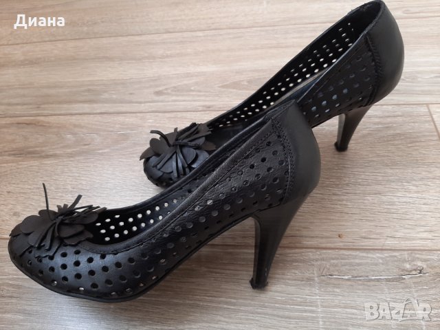 Обувки от естествена кожа, номер 37 в перфектно състояние , снимка 3 - Дамски елегантни обувки - 31453322