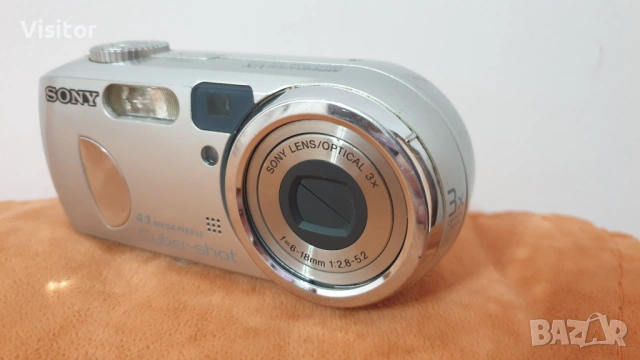 Sony Cyber-shot DSC-P73, снимка 2 - Фотоапарати - 54222919