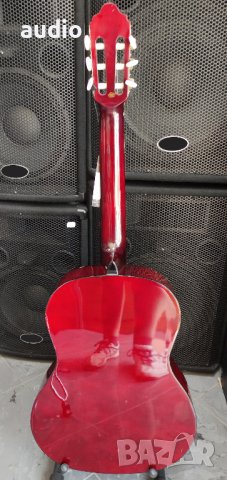 Класическа китара 4/4 червен цвят, снимка 3 - Китари - 27679165