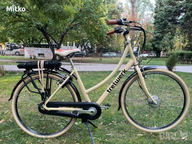 28 цола електрически алуминиев велосипед нов с оригиналното зарядно работи в перфектно внос