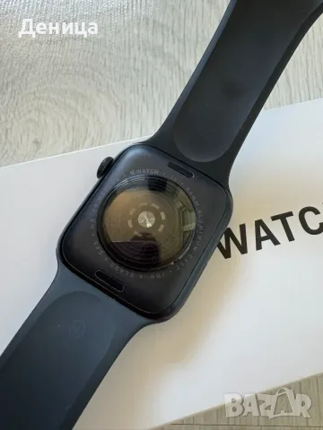 Apple Watch SE (2nd Gen) 44mm Midnight Aluminum на 90% батерия, снимка 8 - Смарт часовници - 55846568