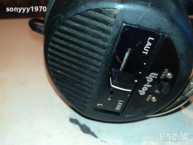 TIP-TOP 8165 HIFI-РЕТРО СЛУШАЛКИ ОТ ГЕРМАНИЯ 1305232000, снимка 16 - Слушалки и портативни колонки - 40691450