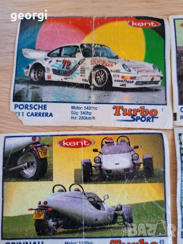 картинки от дъвки Turbo sport   30/6, снимка 8 - Колекции - 52799535