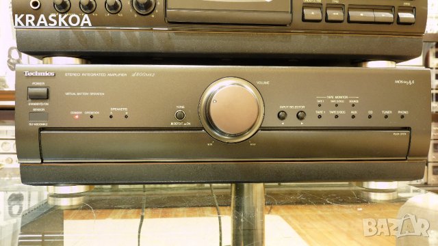 TECHNICS A800MK2 & TECHNICS RS-BX701, снимка 6 - Ресийвъри, усилватели, смесителни пултове - 30495697