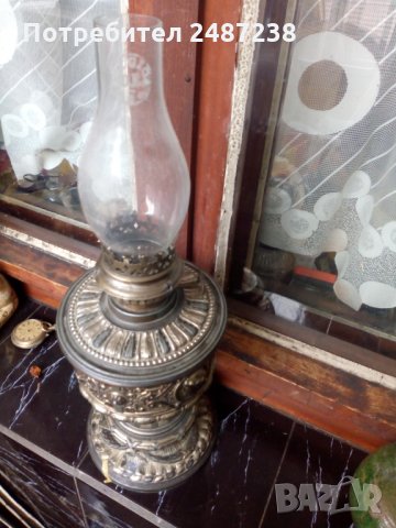 Стара френска газена лампа, снимка 2 - Колекции - 32207811