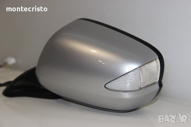 Ляво огледало Honda Jazz (2008-2015г.) 9 пина / прибиране прибиращо Хонда Джаз с мигач, снимка 3 - Части - 52184892