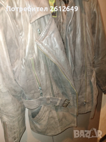 кожено яке, снимка 4 - Якета - 52586732