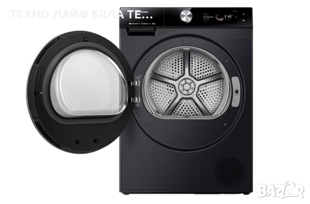 Сушилня с термопомпа HISENSE DH7S107BB, 10 кг, снимка 6 - Сушилни - 54155926