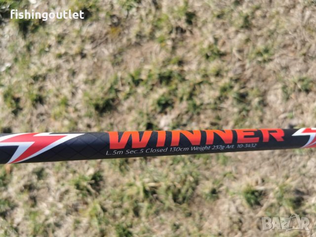 Болонеза от високомодулен карбон Winner Bolo 4мт и 5 мт, снимка 7 - Въдици - 32081472