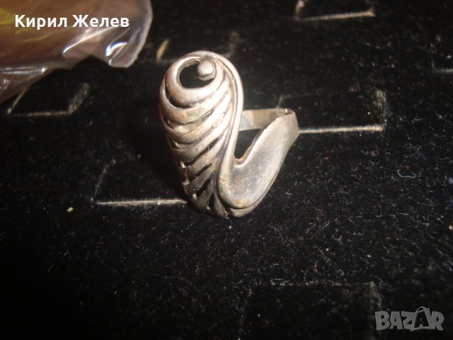 СРЕБЪРЕН АРТ ДАМСКИ ПРЪСТЕН СРЕБРО 925 АЖУРНА ИЗРАБОТКА 15022, снимка 9 - Пръстени - 30376114