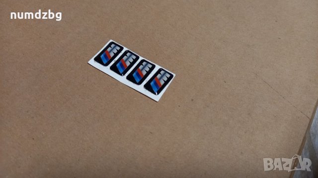 BMW стикери m-power за волани джанти, снимка 2 - Аксесоари и консумативи - 35139858