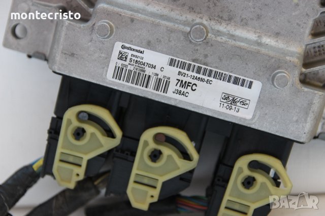 Моторен Компютър ECU Ford Fiesta MK7 / BV21-12A650-EC / BV2112A650EC / S180047034 C / S180047034C , снимка 2 - Части - 40444870