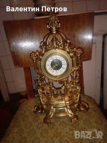 Немски бронзов часовник