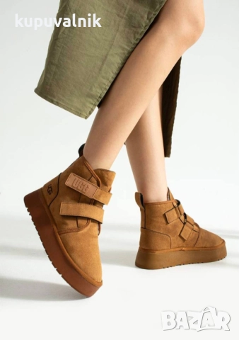 Дамски велурени боти, с топла подплата, снимка 2 - Дамски боти - 52662971